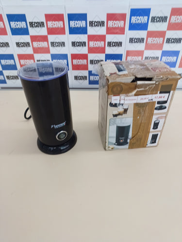 Bestron Espumador de Leche Eléctrico, Viva Italia, Inalámbrico, 550 W, 300 ml, Negro